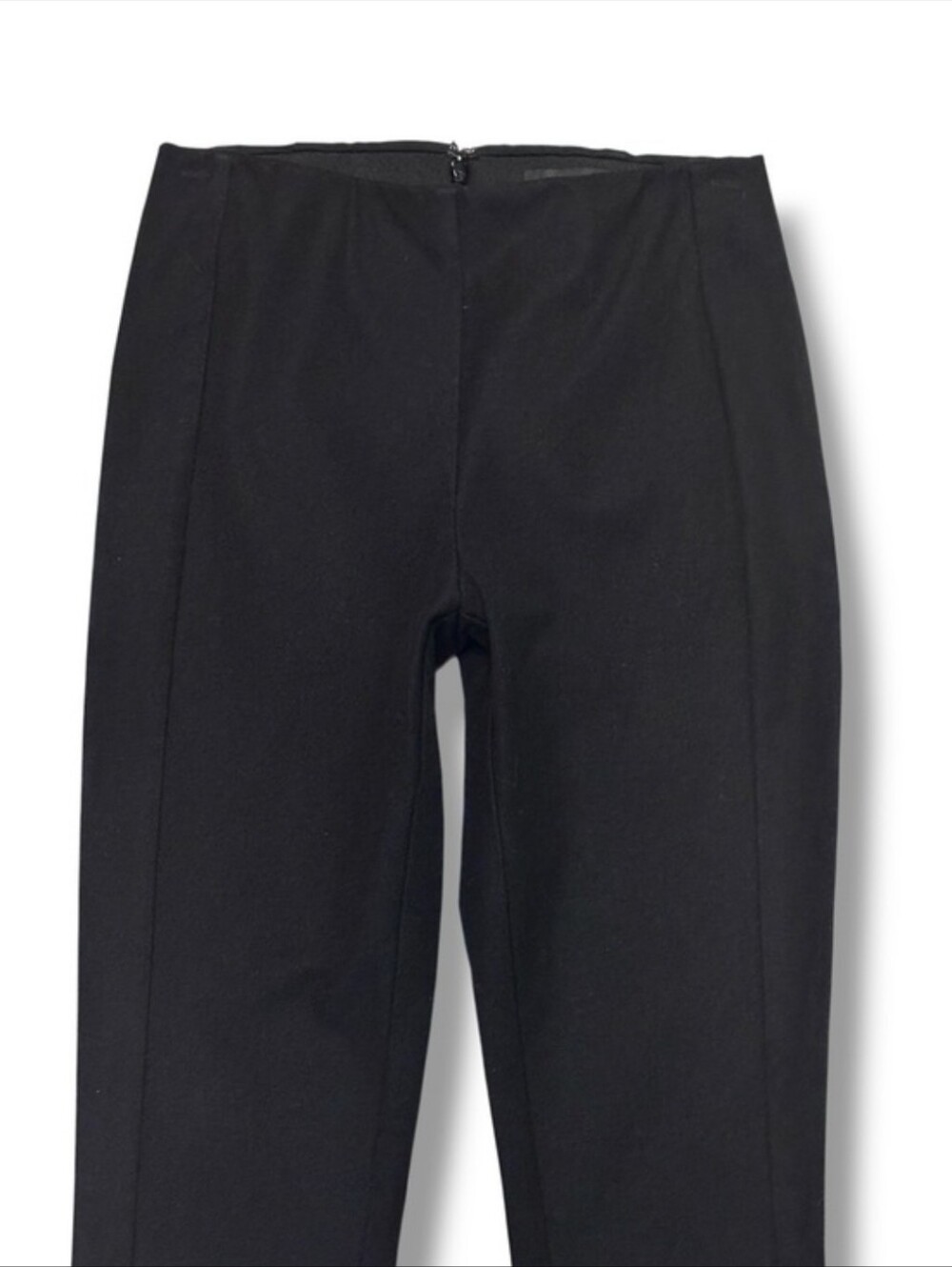 THEORY Black Navalane Jetty Slim Pants Trousers Size 00 - Picture 10 of 12